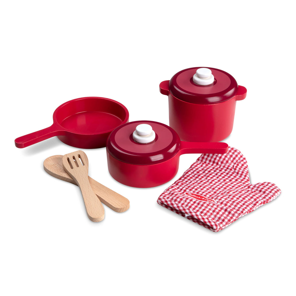 Melissa & Doug deluxe stockpot lid to complete sets
