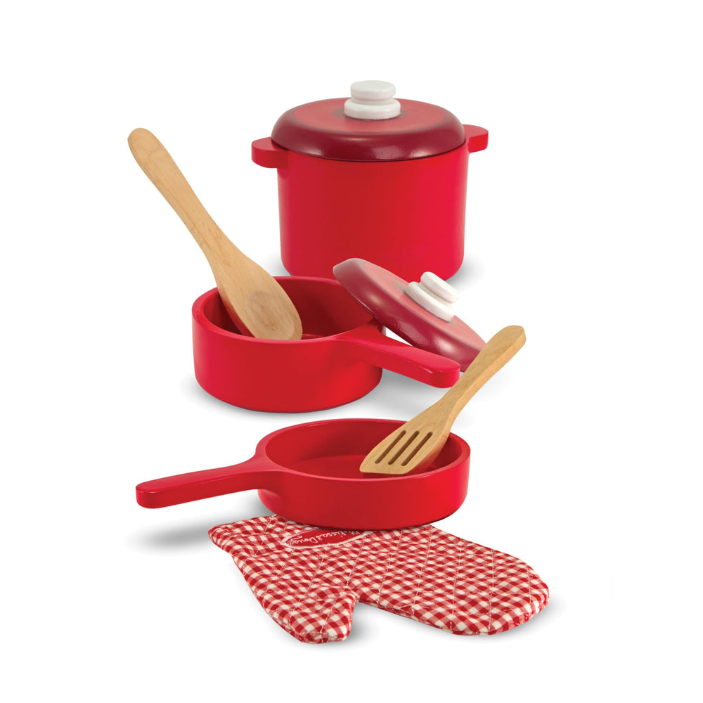 Melissa & Doug deluxe wooden spoon for dexterous pretend cooking