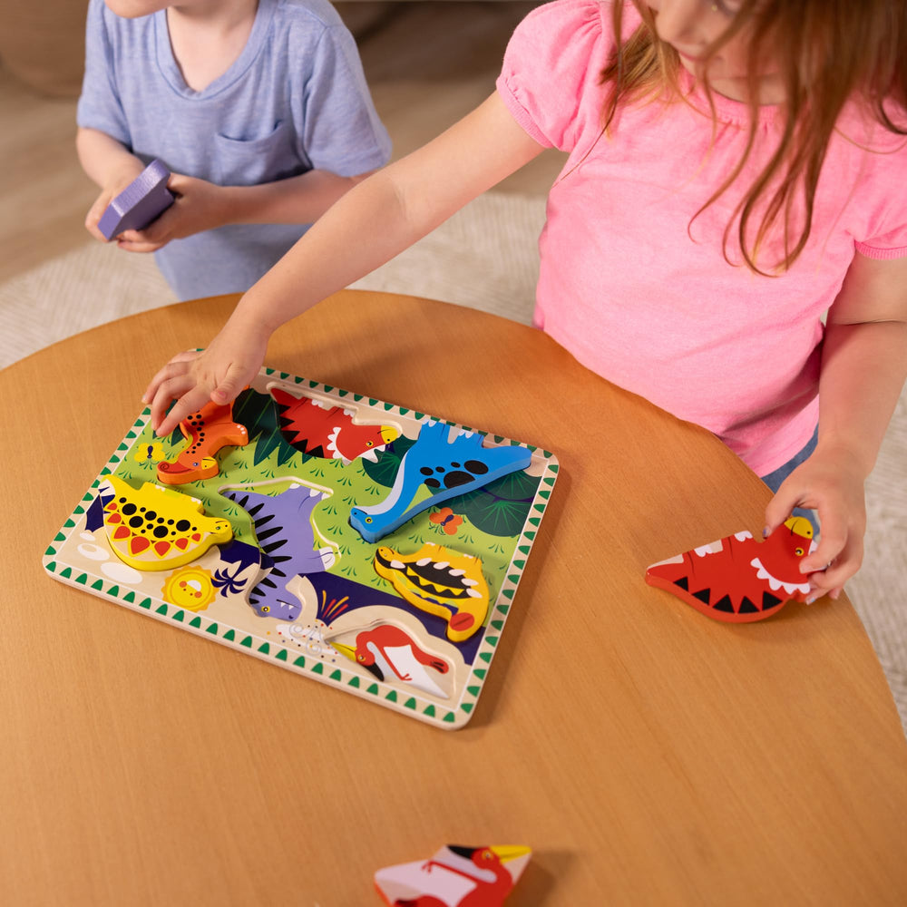 Melissa & Doug FSC-certified materials ensure responsible forestry in this puzzle