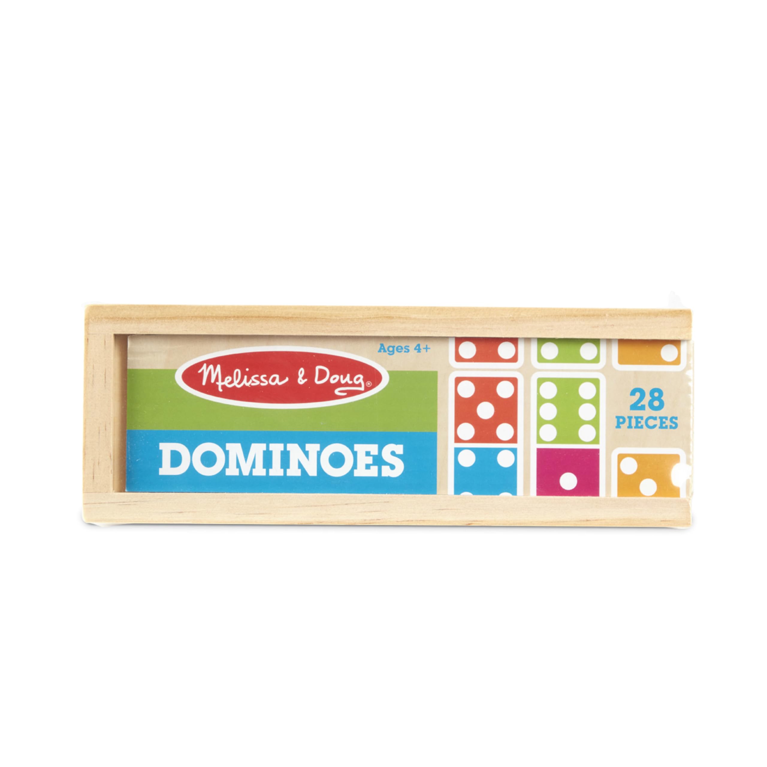 Melissa & Doug dominoes instruction booklet and variations for gameplay