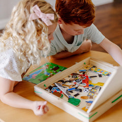 Double-sided suggestion cards from Melissa & Doug set