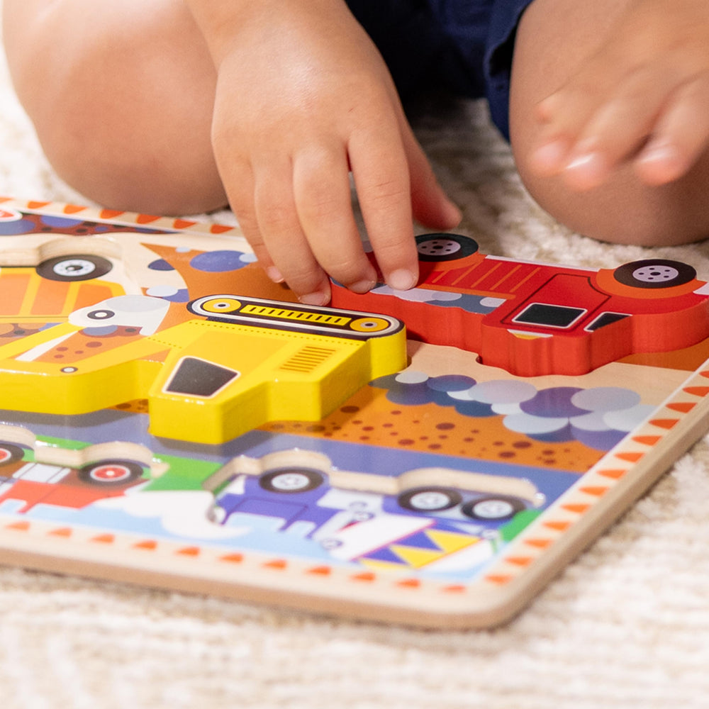 Melissa and Doug durable 6-piece set suits home or classroom activities.