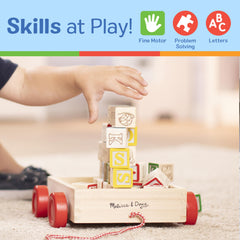 Classic Melissa & Doug design encourages screen-free learning and imaginative play