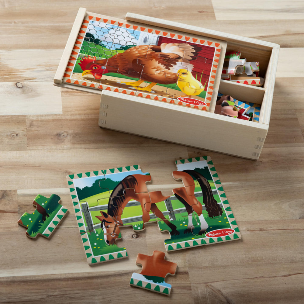 Melissa & Doug vibrant farm artwork designed for screen-free play