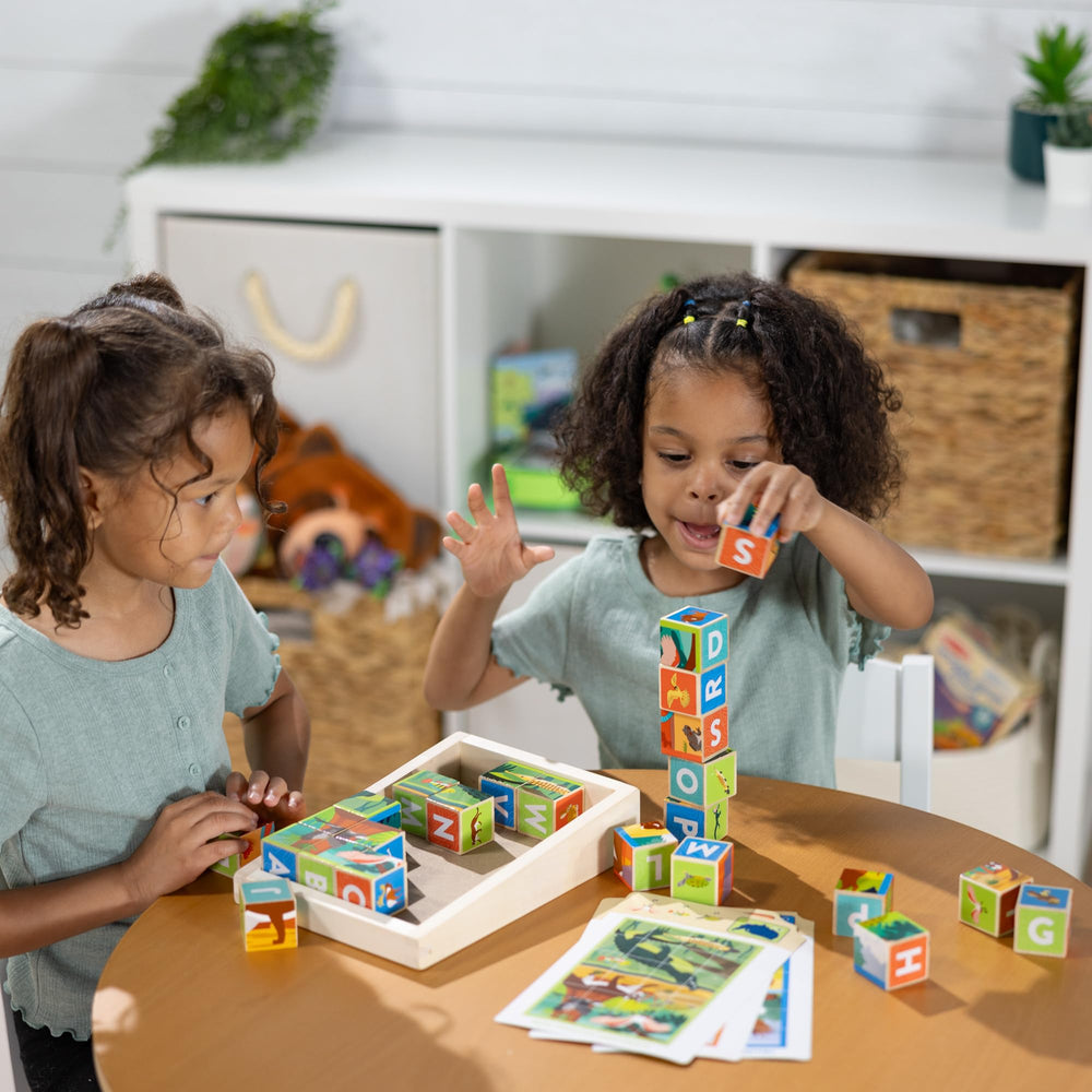 Melissa & Doug FSC-certified wood highlights eco-friendly materials.