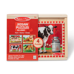 Melissa & Doug horse puzzle with bright illustrations to spark storytelling