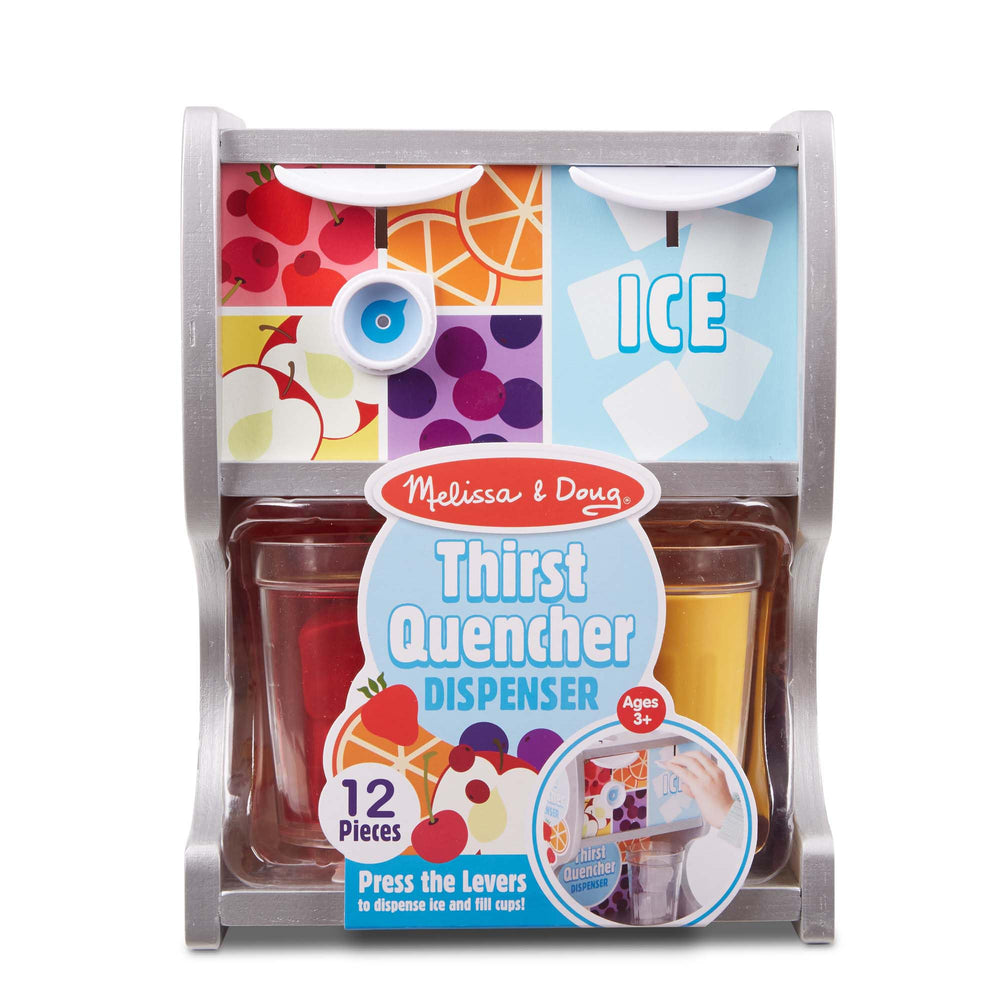 Melissa & Doug ice cubes allow kids to simulate chilling beverages.