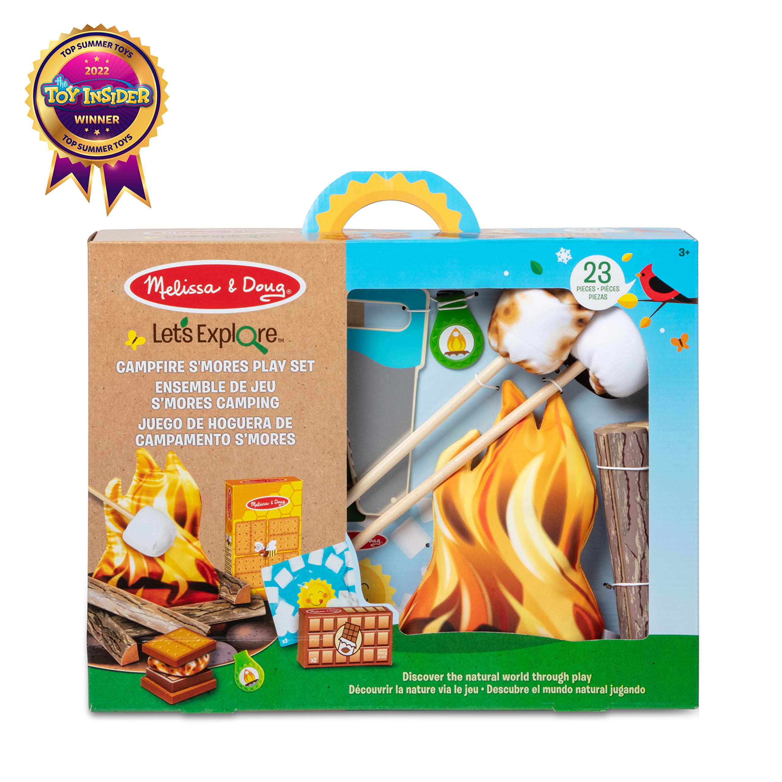 Melissa & Doug activity booklet with play ideas