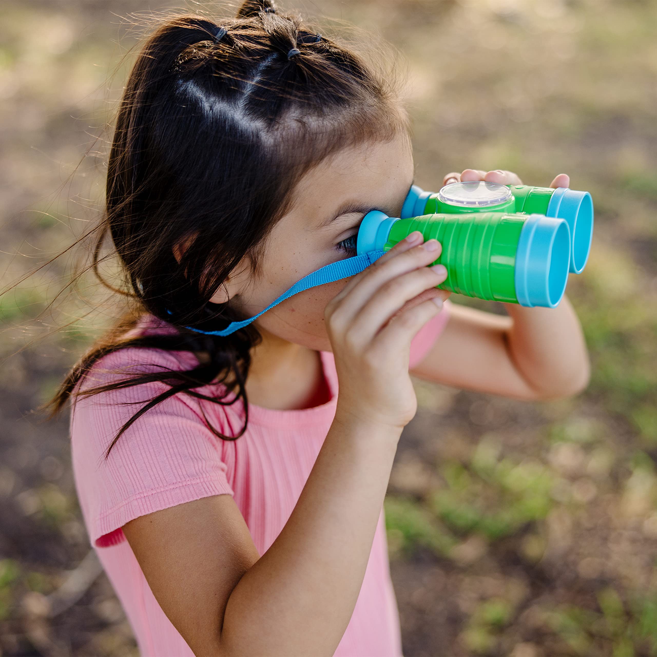 Melissa & Doug Let’s Explore compass helps kids navigate during pretend nature quests.
