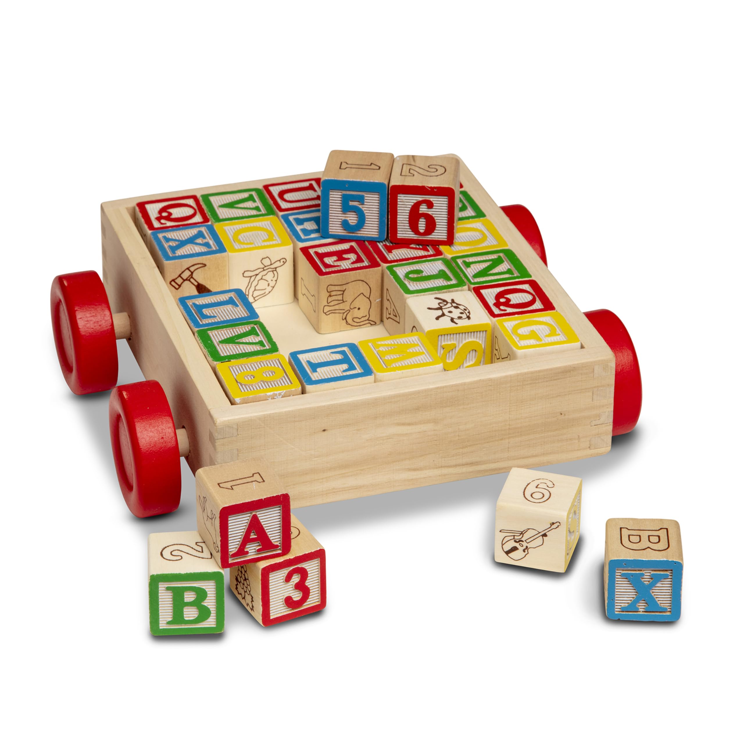 Durable wood construction designed for long-lasting pretend play