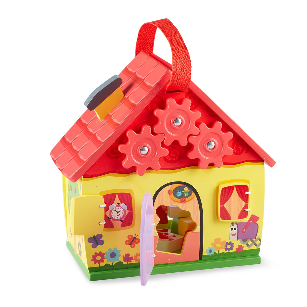 Melissa & Doug Magenta figure included for cooperative play.