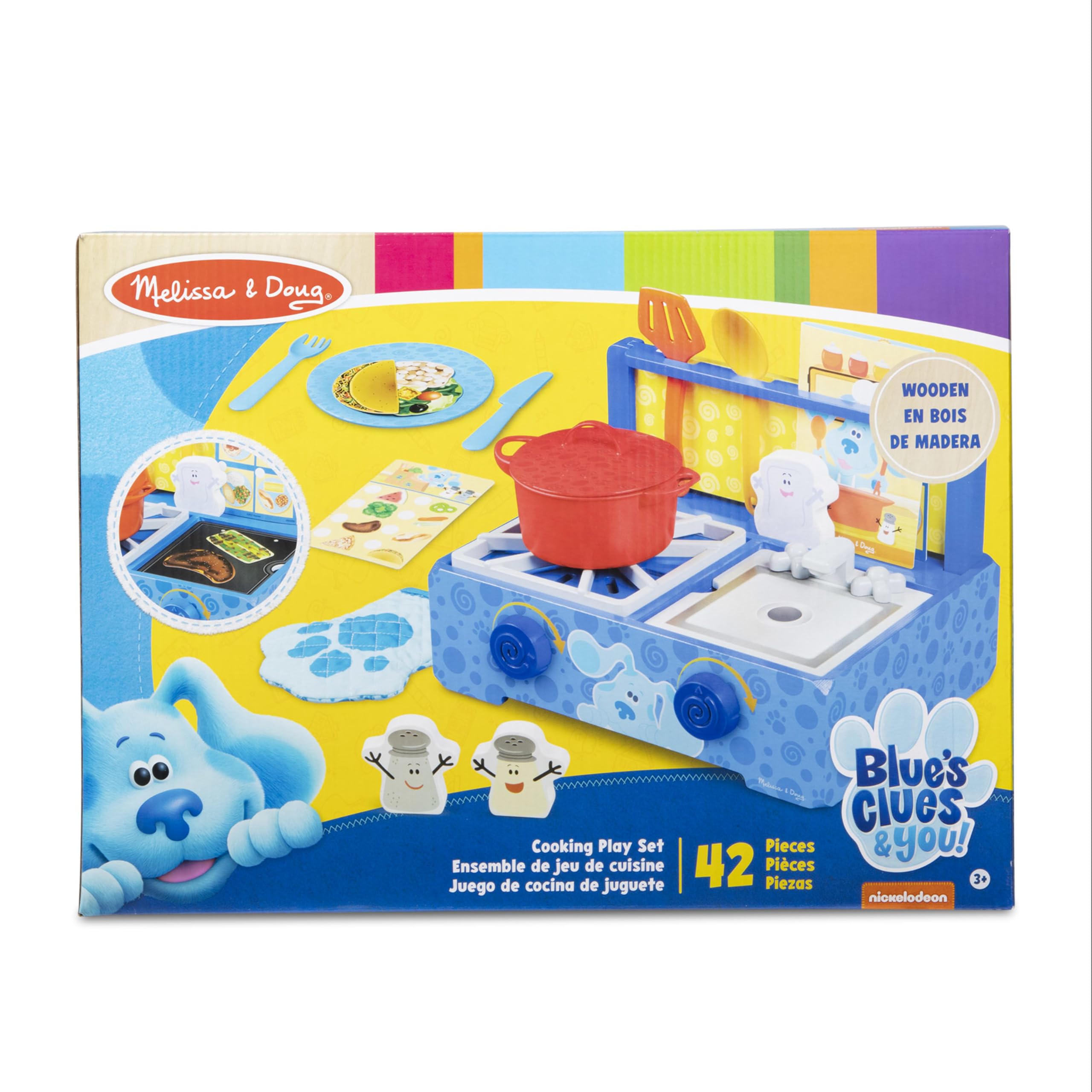 Melissa & Doug Mr. Salt, Mrs. Pepper, Slippery Soap figures spark storytelling