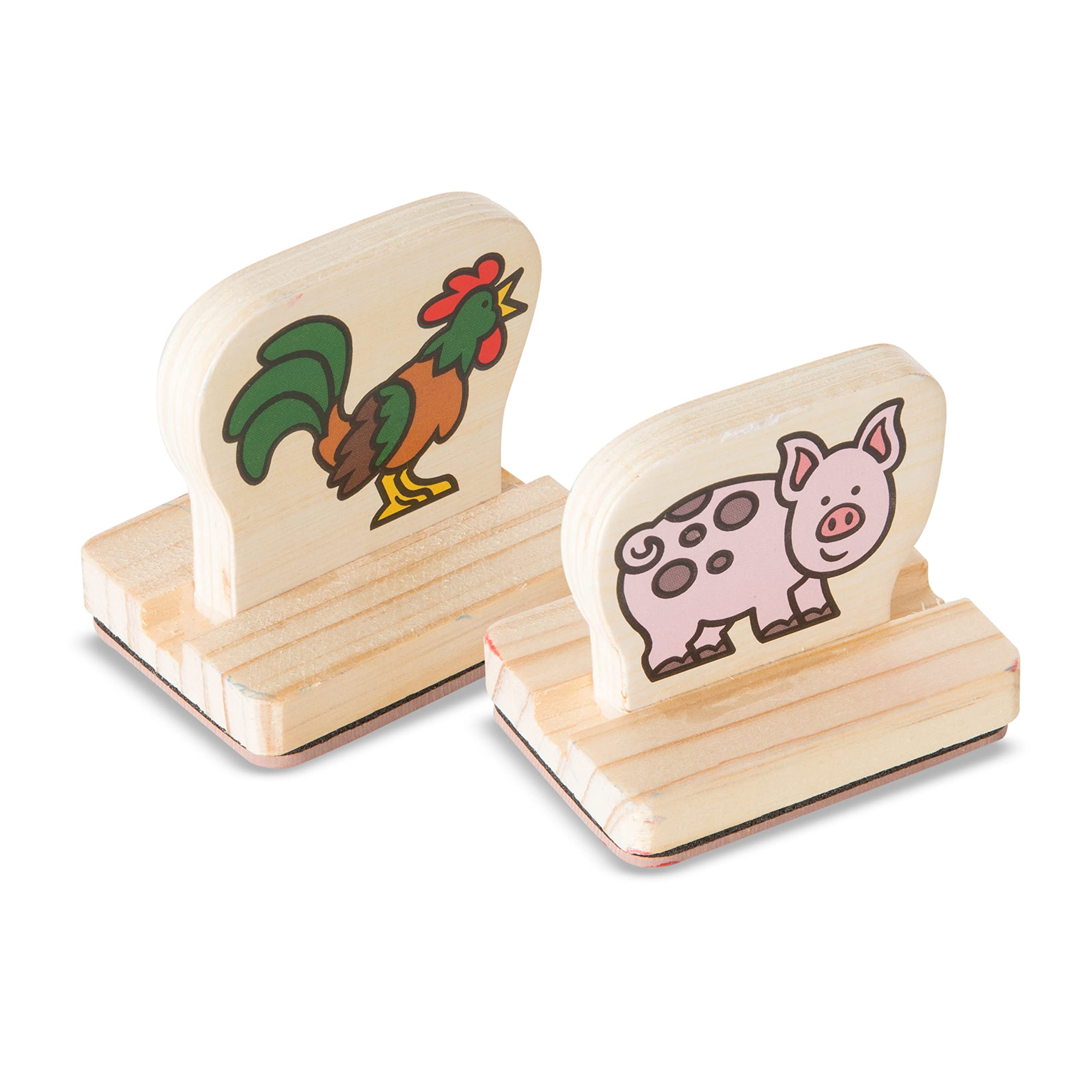 Melissa & Doug My First Stamp Set goat stamp adds versatility for farm stories