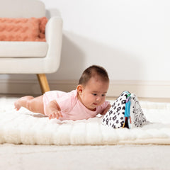 Melissa & Doug Ocean Tummy Time Triangle portable for diaper bag
