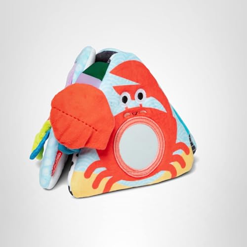 Melissa & Doug Ocean Tummy Time Triangle ideal newborn to six months gift