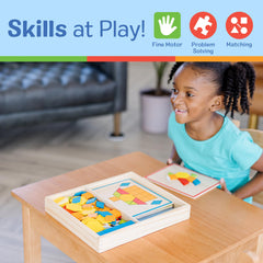 Melissa & Doug open-ended, screen-free play promoting spatial awareness and coordination