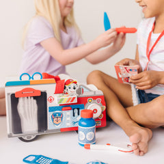 Melissa & Doug PAW Patrol thermometer enables quick, imaginative health checks.