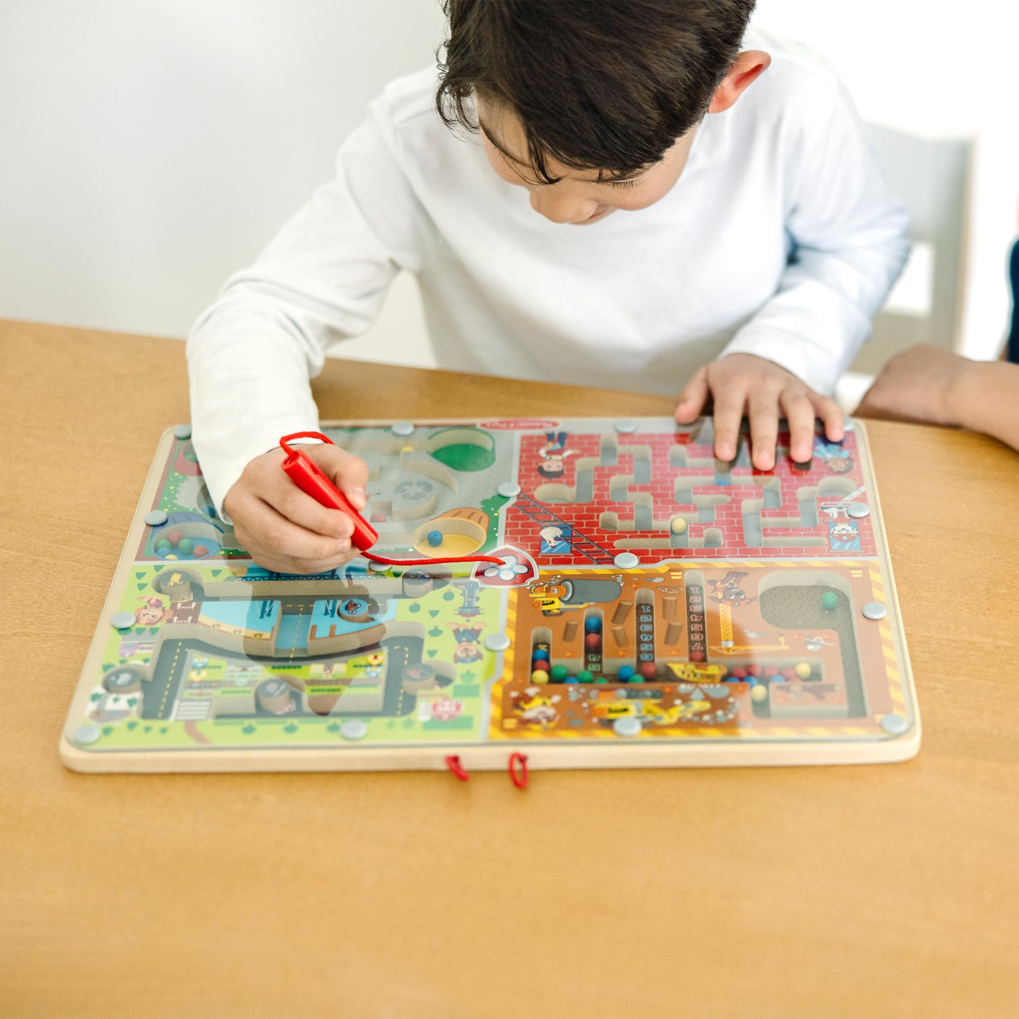 Melissa & Doug Paw Patrol maze board travel-friendly on-the-go toy.
