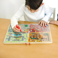Melissa & Doug Paw Patrol maze board travel-friendly on-the-go toy.