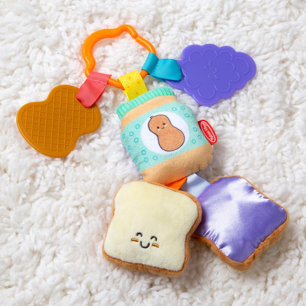 Melissa and Doug PB J clip-on toy ideal for hands-on screen-free time.