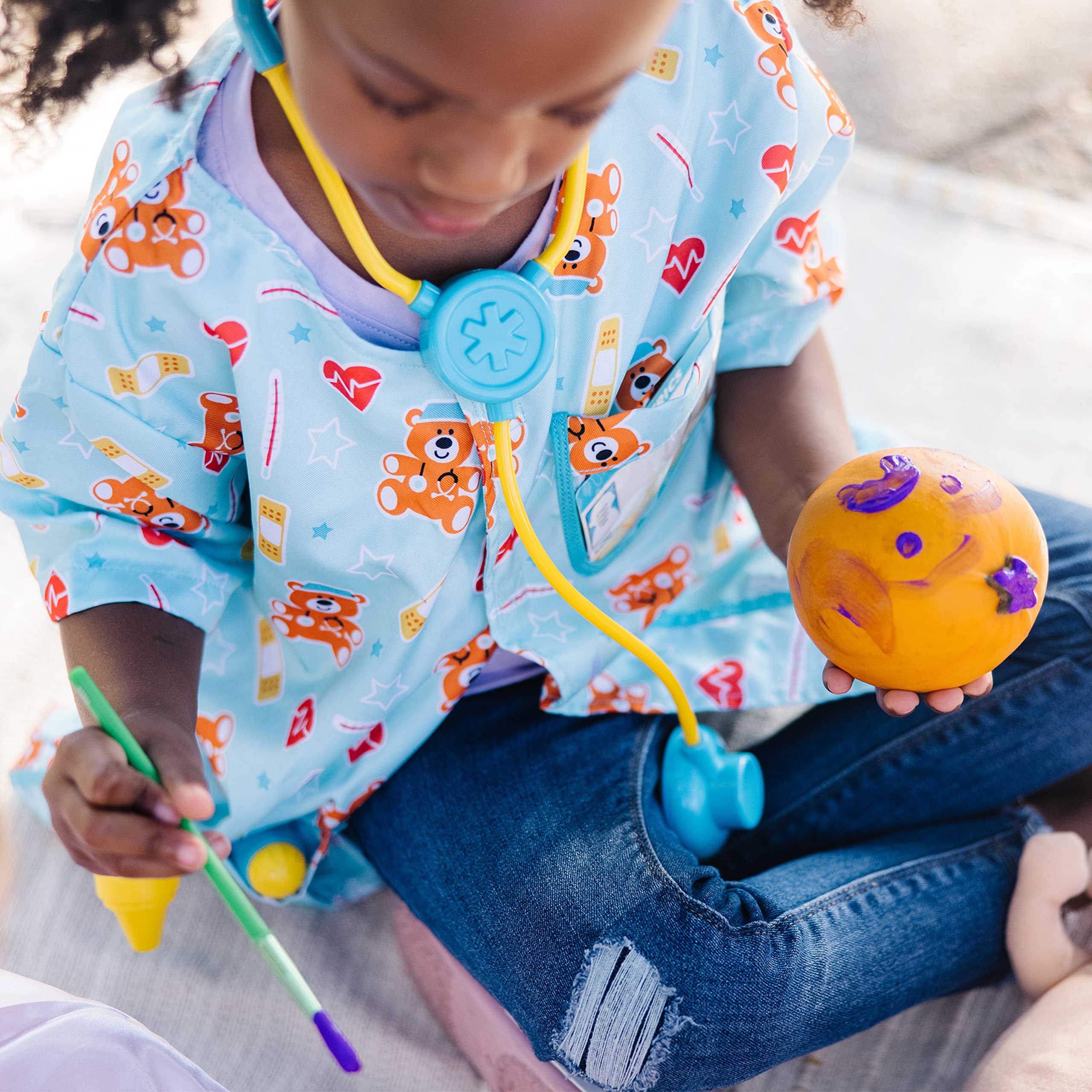 Melissa and Doug plush baby doll offers comforting companion for role-play