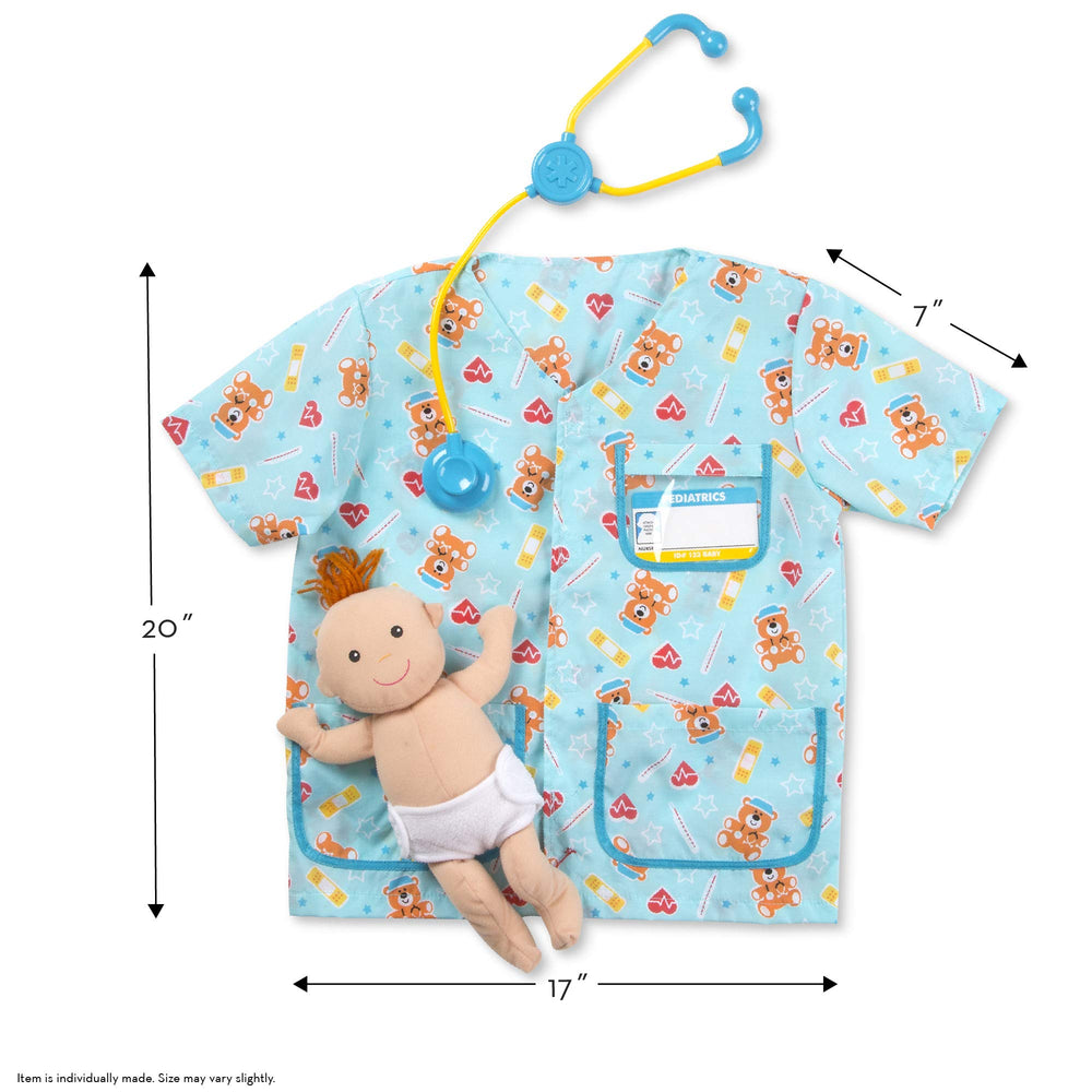 Melissa and Doug thermometer complements caregiving scenarios with believable temperature checks