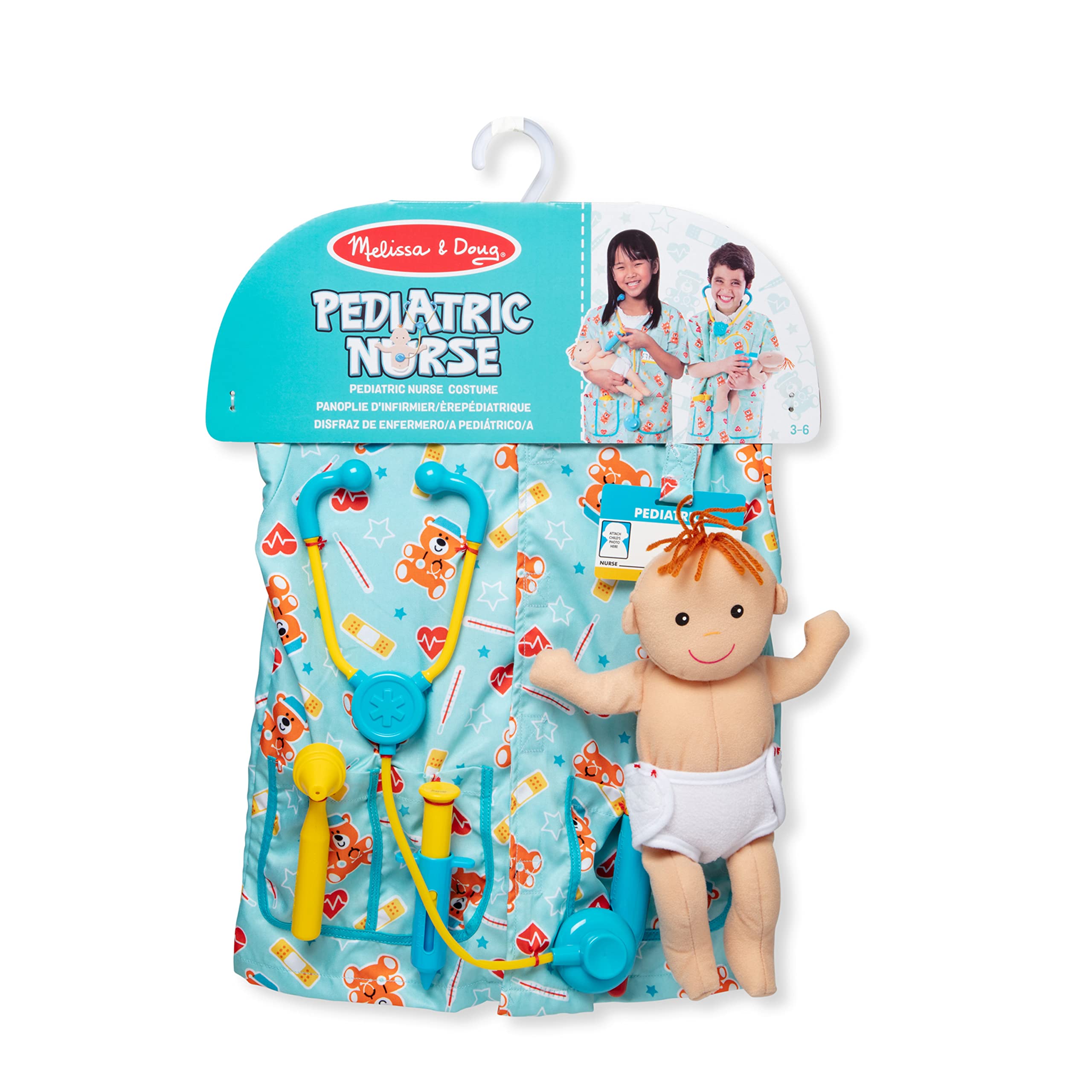 Melissa and Doug stethoscope accessory adds realistic checks during pretend visits