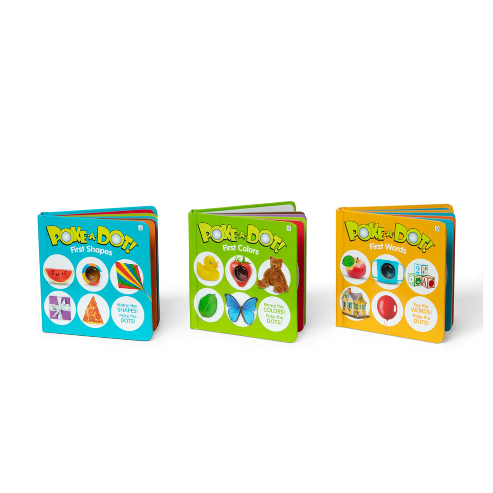 Melissa & Doug Poke-a-Dot First Shapes circular ball reinforces circle recognition during poke play