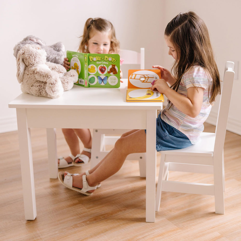 Melissa & Doug Poke-a-Dot First Shapes triangular pizza slice supports shape naming and memory