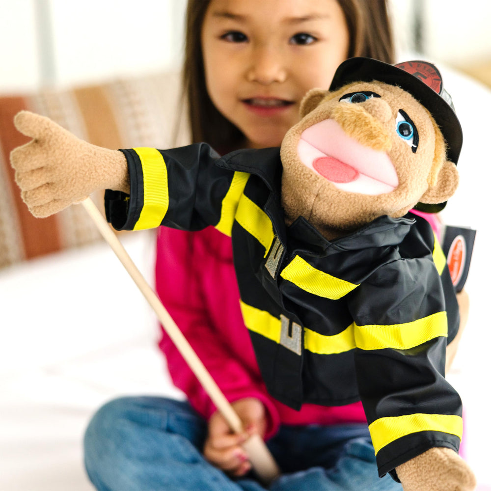 Melissa & Doug Rescue Puppet on-duty duo sparks storytelling about safety and teamwork.