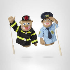 Melissa & Doug Rescue Puppet set helps kids build confidence through interactive storytelling.