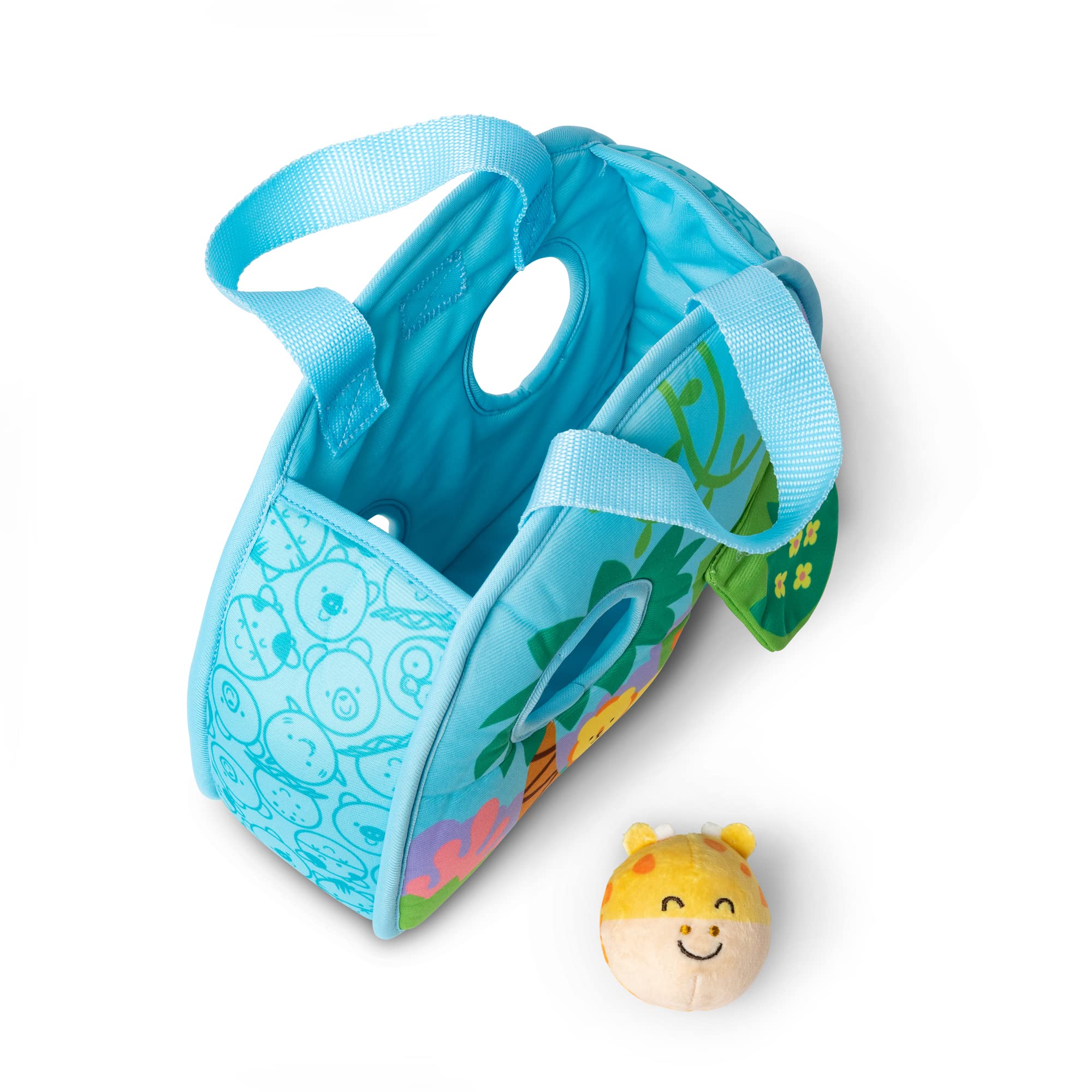 Melissa & Doug Rollables tote machine-washable fabric with sewn-in handles