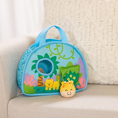Melissa & Doug Rollables giraffe chime feature highlighted in close view
