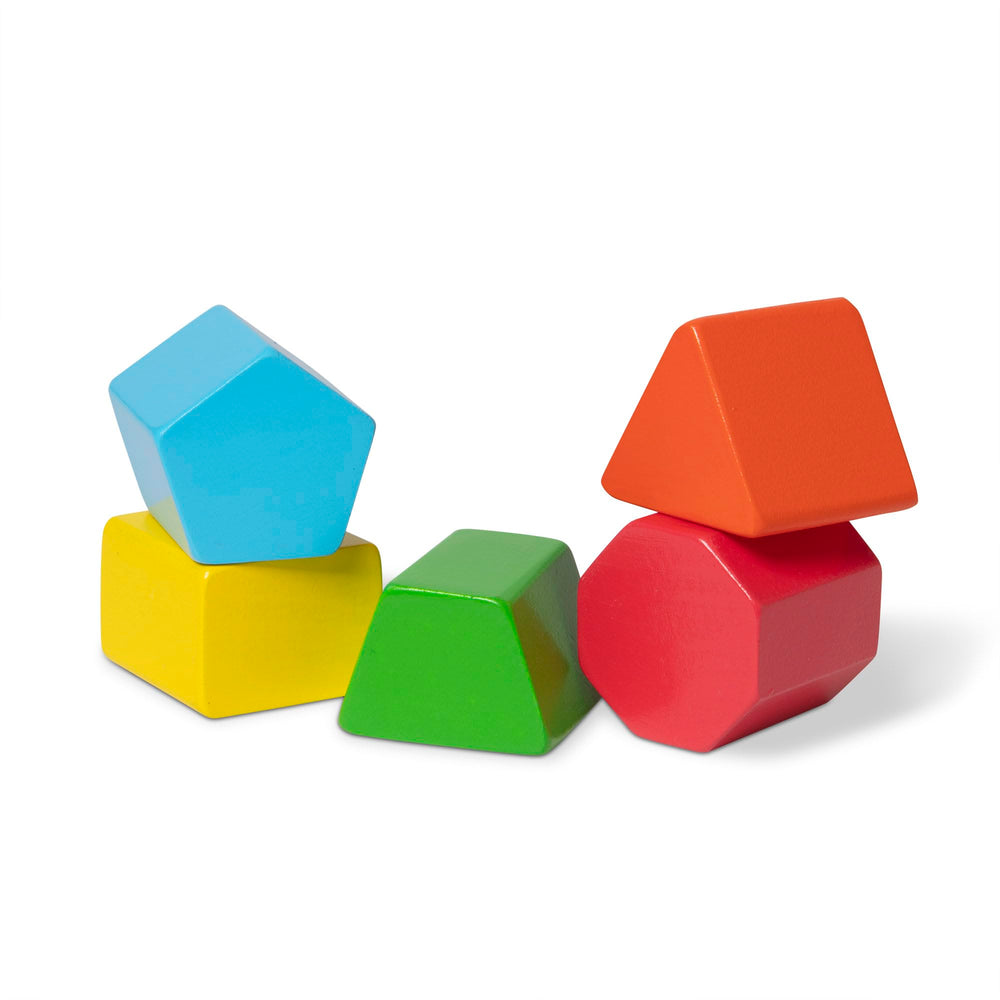 Melissa & Doug roof holes support color and shape recognition.