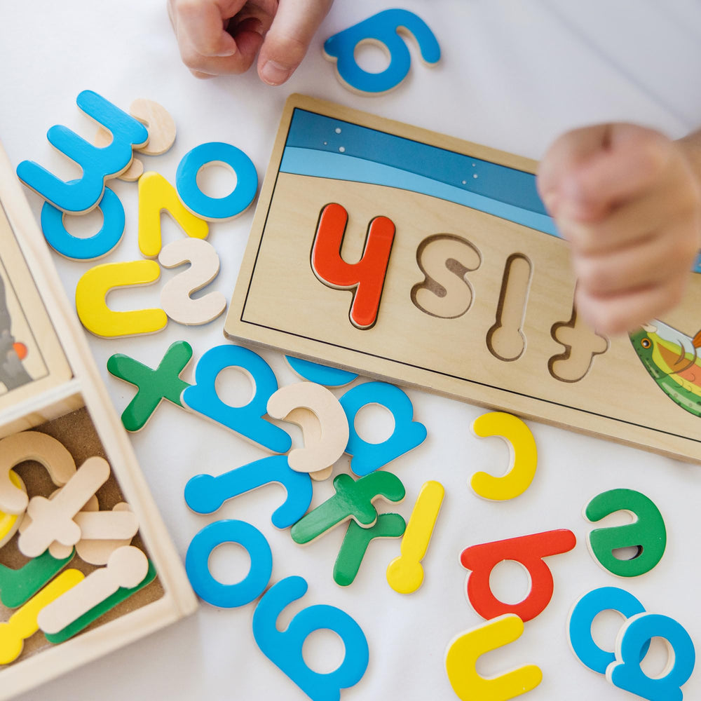See & Spell supports sight-reading vocabulary in a hands-on format