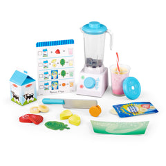 Melissa & Doug Smoothie Maker milk carton for recipe pretend play and storytelling.