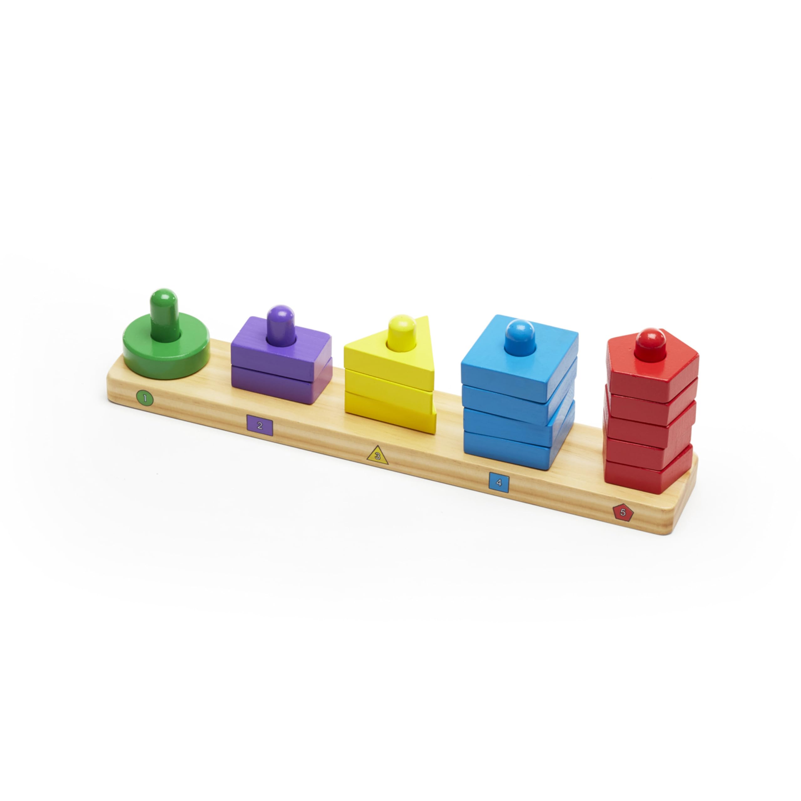  Melissa & Doug Stack and Sort Board ready for learning adventures