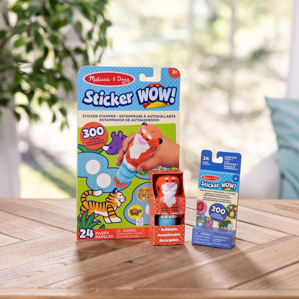 Melissa & Doug kid-friendly design supports small hands with easy-to-hold pieces.