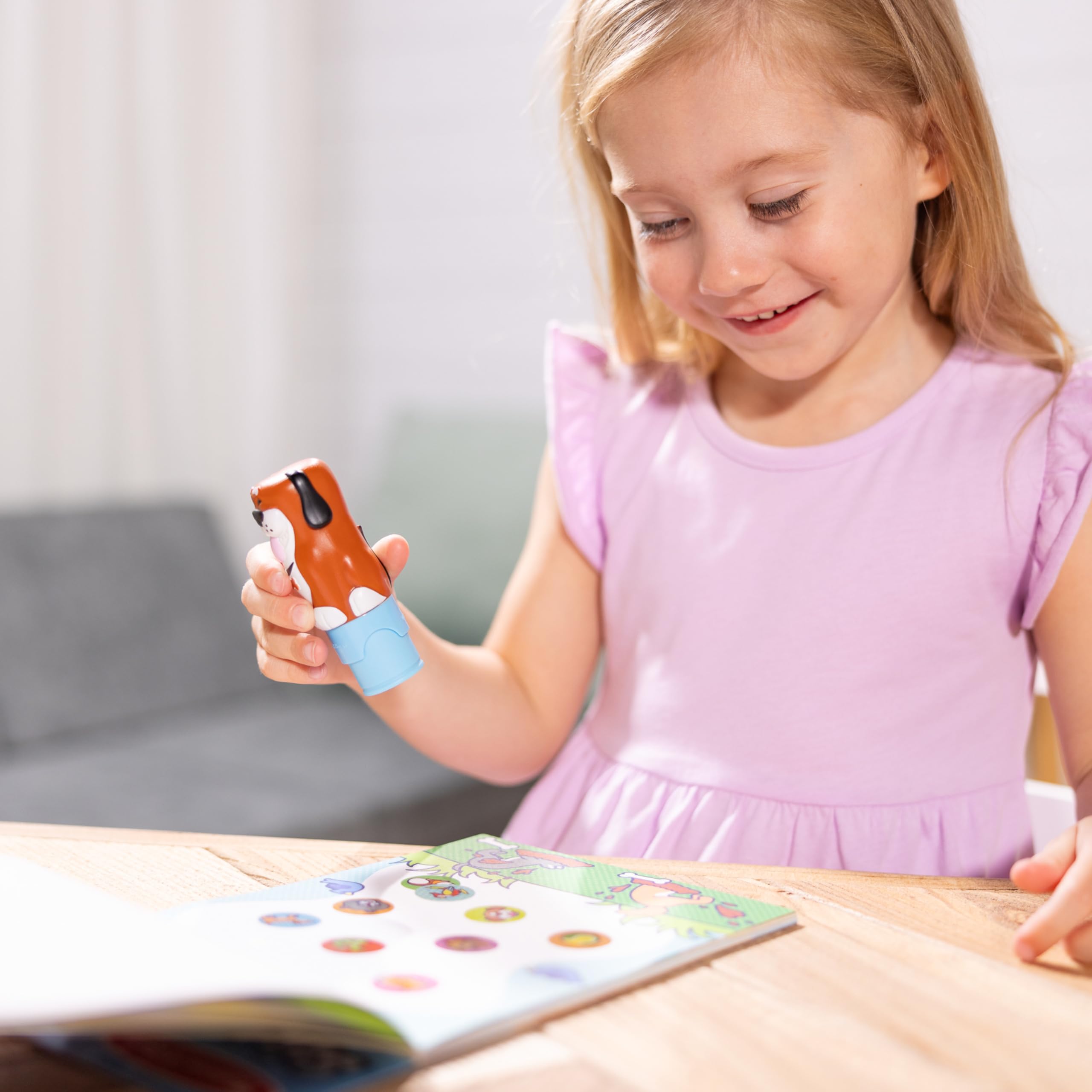 Melissa & Doug Sticker WOW mess-free travel-friendly stamping for on-the-go use.