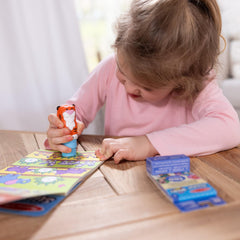 Melissa & Doug tiger collectible designs spark imaginative play with stamps.