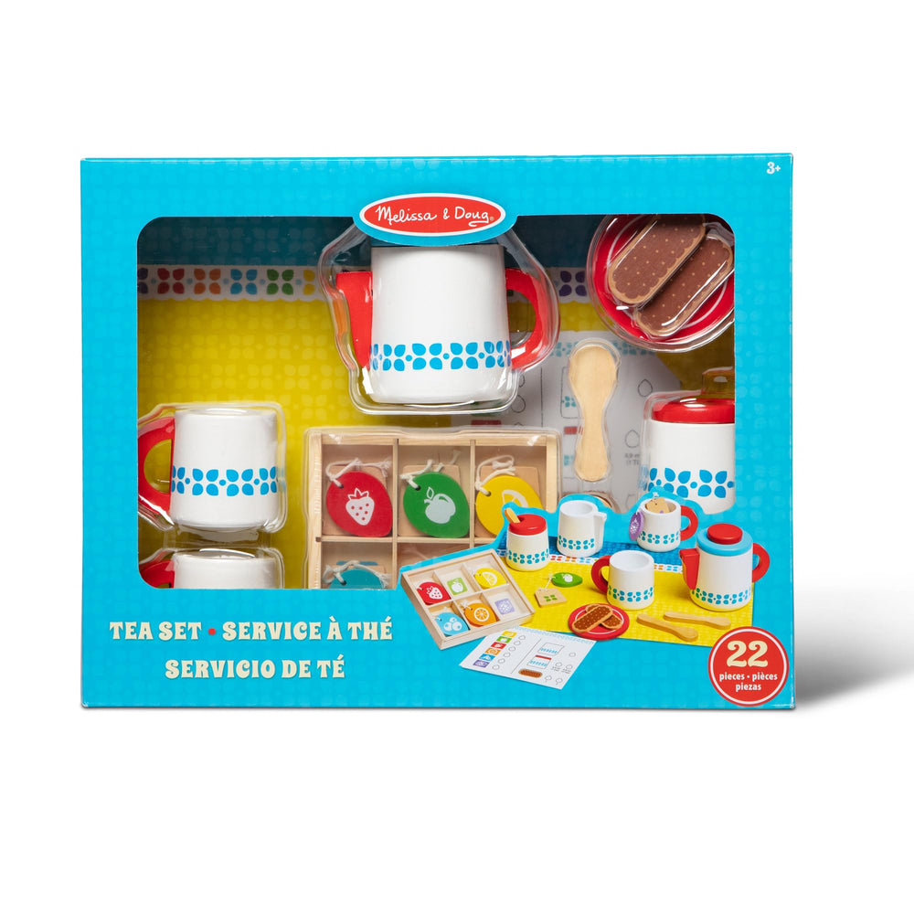 Melissa and Doug sugar bowl and milk pitcher for cozy serving play
