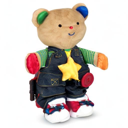 Melissa & Doug Teddy Wear bear plush is soft and comforting for imaginative play.