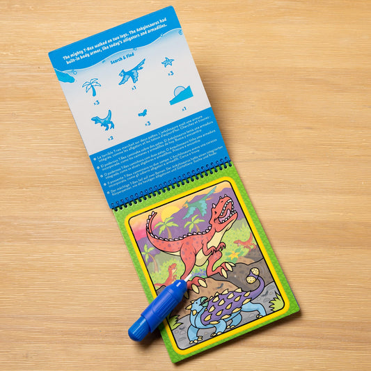 Melissa & Doug chunky refillable water pen close-up for easy grip benefit
