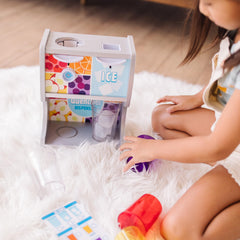Melissa & Doug wooden play kitchen compatibility for expanded pretend play.