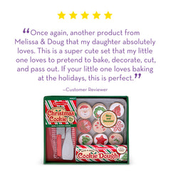 Melissa & Doug spatula included for hands-on mixing and decorating.