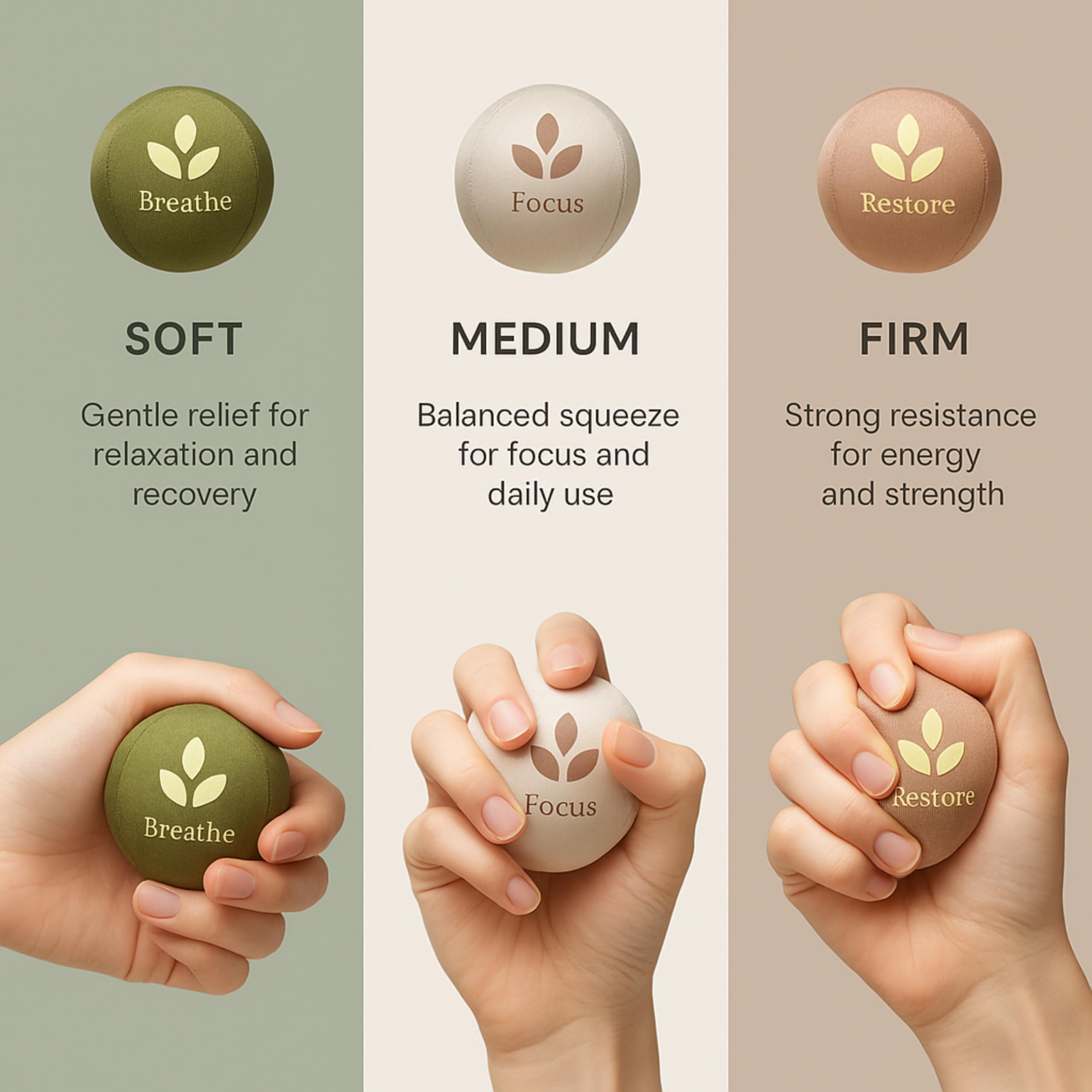 MellowMinds desk-ready stress balls for office or home use