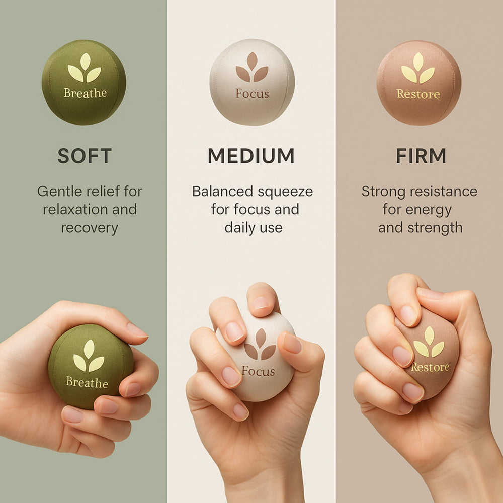 MellowMinds desk-ready stress balls for office or home use