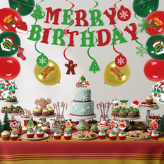 Melody Fantasy 10-inch Xmas balloons bring classic color to the party.