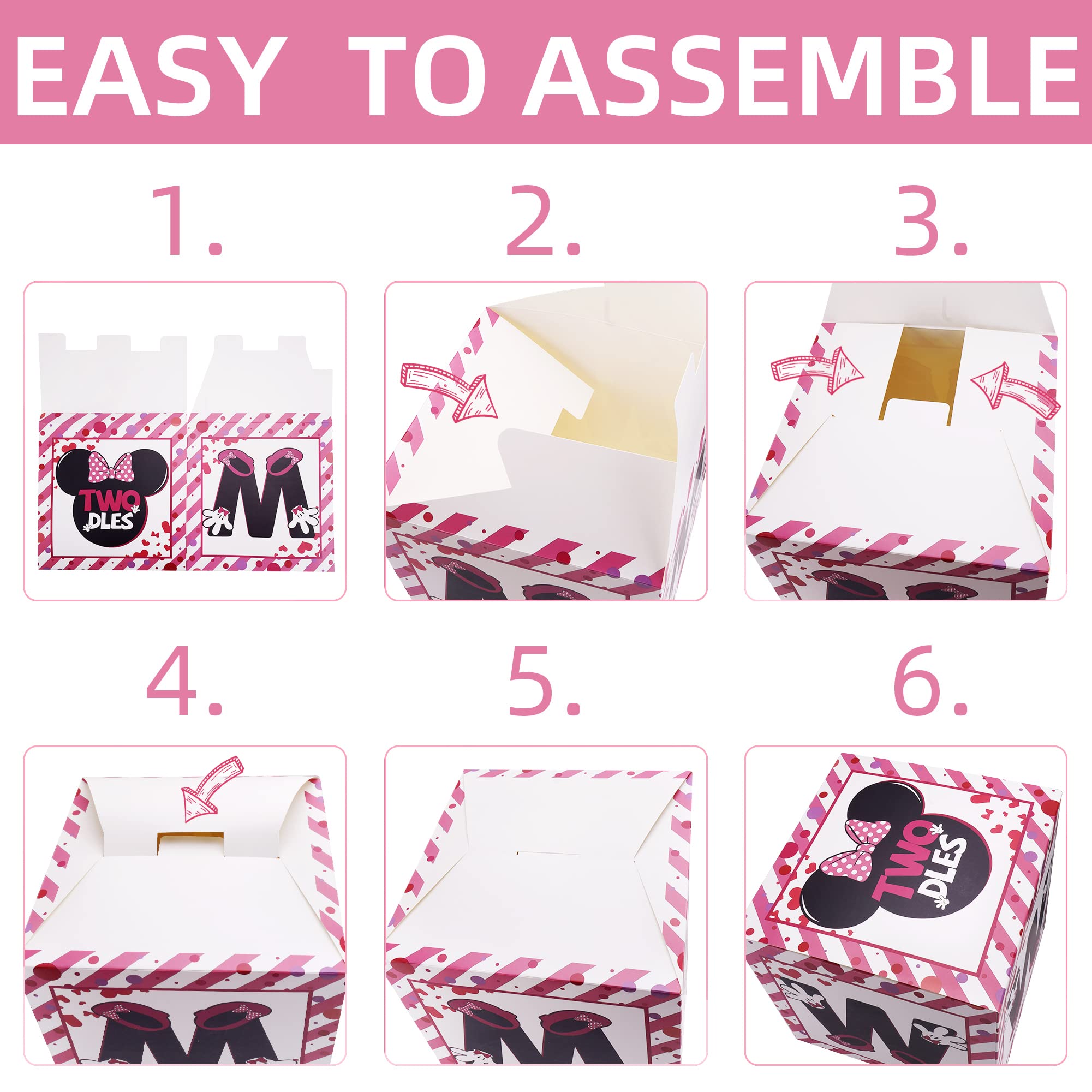 Melofaver balloon box kit is easy to assemble for quick setup.