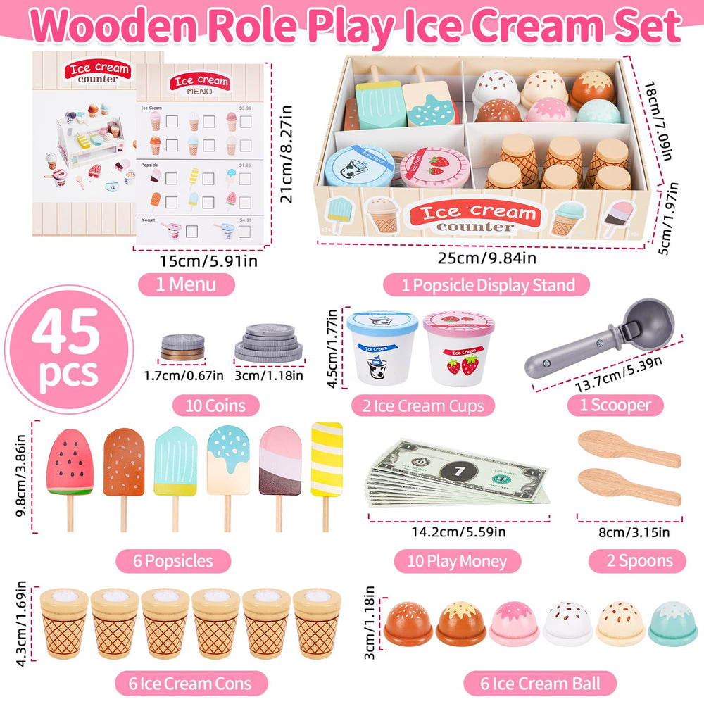 Melofaver wooden popsicles add color for creative storytelling